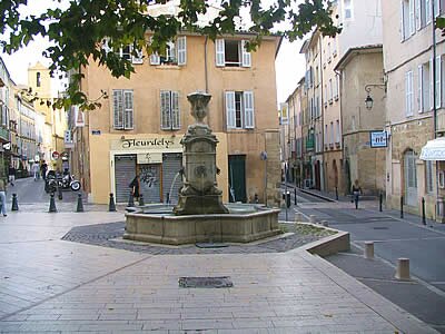 Quartier des Tanneurs - Bas du cours Sextius Aix en Provence