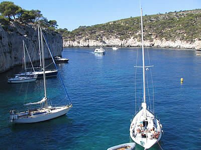Cassis - d&eacute;couverte de la Calanque de Port Miou - Provence