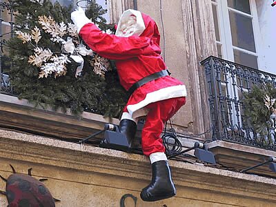 Photos du p&egrave;re no&euml;l - Provence