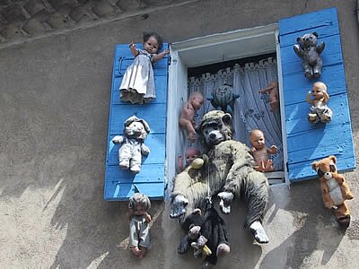 Photo Maison aux peluches